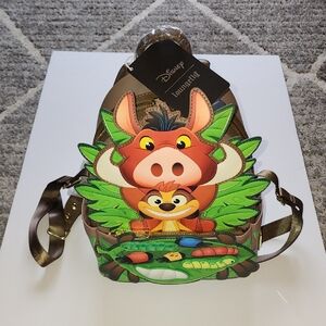 Loungefly Disney Lion King  Grubbs Mini Backpack. NWT Limited Edition.